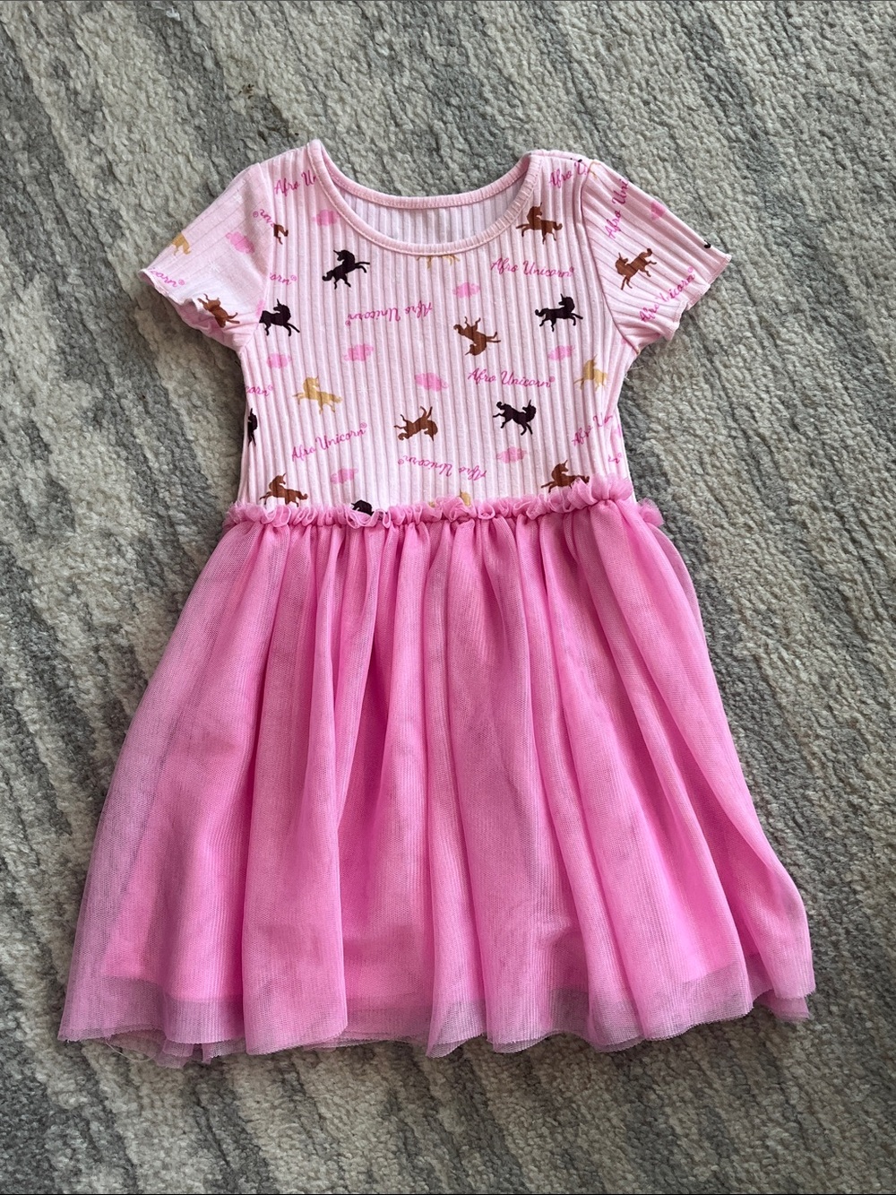 Afro Unicorn Tulle Dress